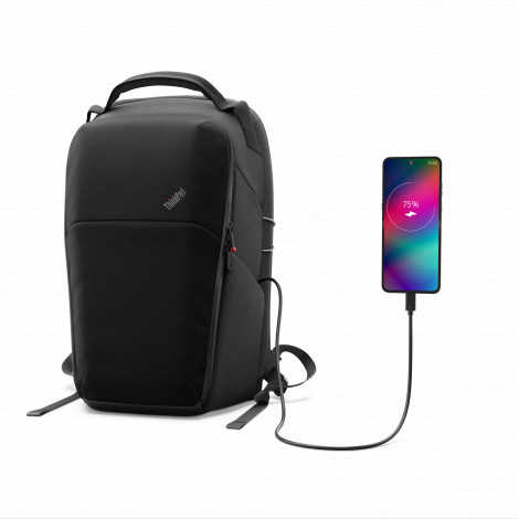 Lenovo ThinkPad 16" Click-Go Backpack, Aura Edition | Fits up to size 16 " | Backpack | Black/Dark Grey