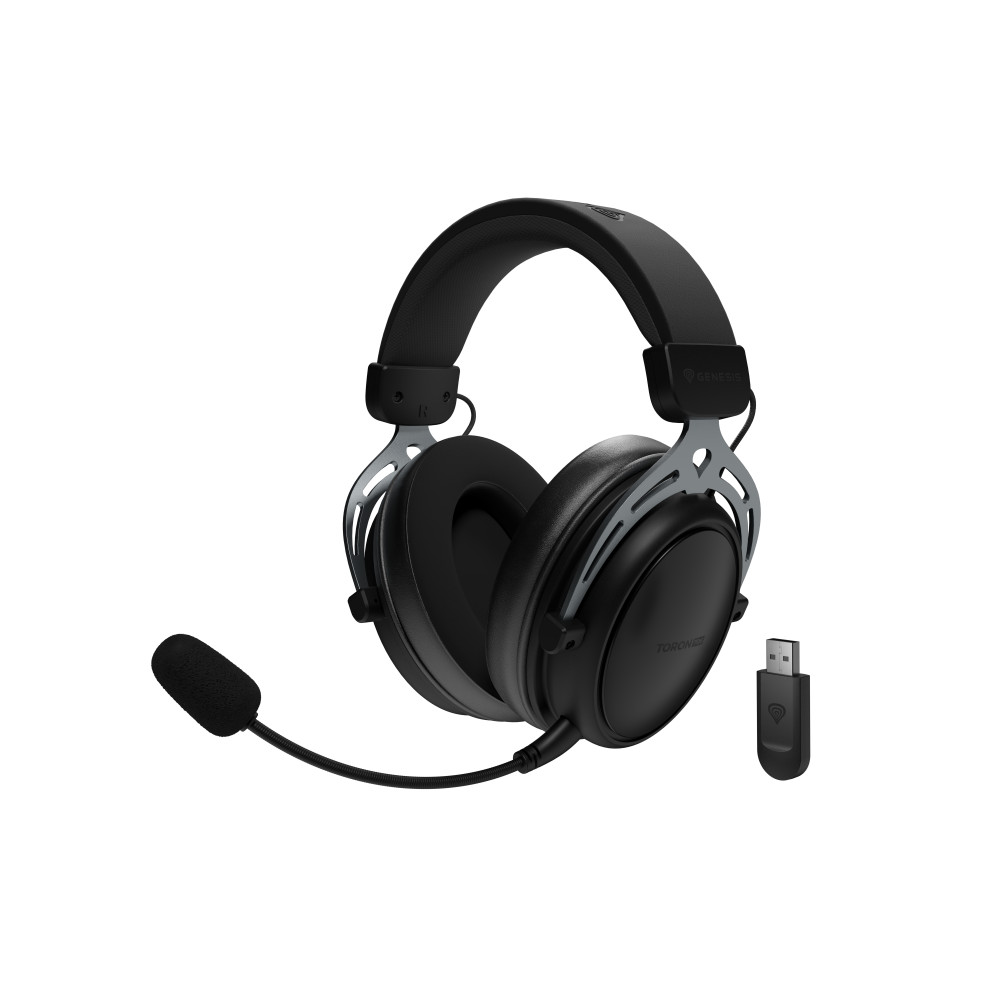 Genesis Headset | Toron 706 | Bluetooth, 2.4 GHz | Over-ear | Microphone | Black | Wireless