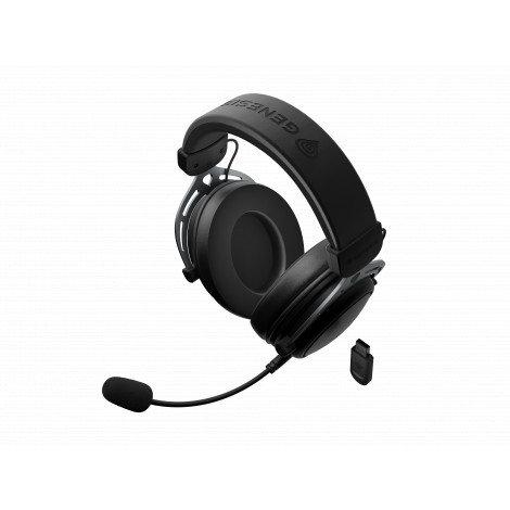 Genesis Headset | Toron 706 | Bluetooth, 2.4 GHz | Over-ear | Microphone | Black | Wireless