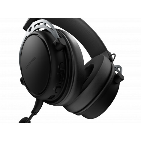 Genesis Headset | Toron 706 | Bluetooth, 2.4 GHz | Over-ear | Microphone | Black | Wireless