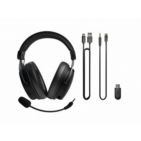 Genesis Headset | Toron 706 | Bluetooth, 2.4 GHz | Over-ear | Microphone | Black | Wireless