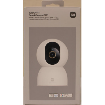 SALE OUT. Xiaomi Smart Camera C701 EU | Xiaomi Smart Camera C701 EU | 24 month(s) | Dome | 8 MP | F/1.6 | H.265 | microSD card (