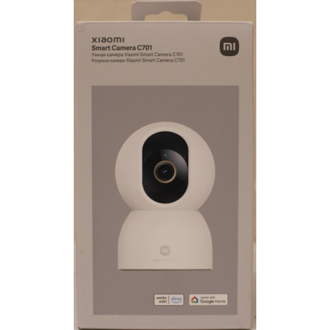 SALE OUT. Xiaomi Smart Camera C701 EU | Xiaomi Smart Camera C701 EU | 24 month(s) | Dome | 8 MP | F/1.6 | H.265 | microSD card (