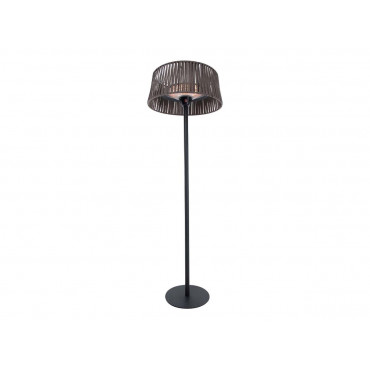 SUNRED | Heater | ARTIX M-SO BROWN, Corda Bright Standing | Infrared | 2100 W | Brown | IP44