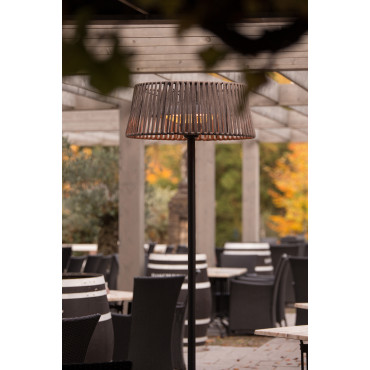 SUNRED | Heater | ARTIX M-SO BROWN, Corda Bright Standing | Infrared | 2100 W | Brown | IP44