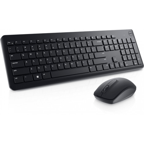 Dell | KM3322W | Keyboard and Mouse Set | Wireless | Mouse included | Batteries included | Wireless connection | Lithuanian | Bl