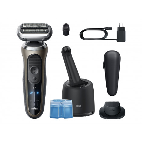 Braun 72-C7200cc Series 7 Shaver, Black/Gold | Braun