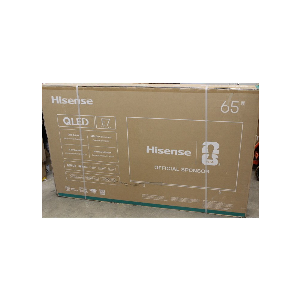 SALE OUT. Hisense 65E7Q 65" (164 cm) UHD QLED Smart TV | SALE OUT. Hisense UHD QLED Smart TV | 65E7Q | 65" | Smart TV | VIDAA OS