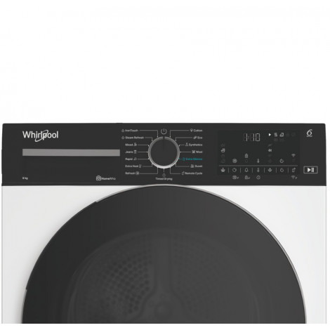 Whirlpool Dryer Machine | WP B8X WBS EE | Energy efficiency class B | Front loading | 8 kg | Digital | Depth 67.4 cm | White | S