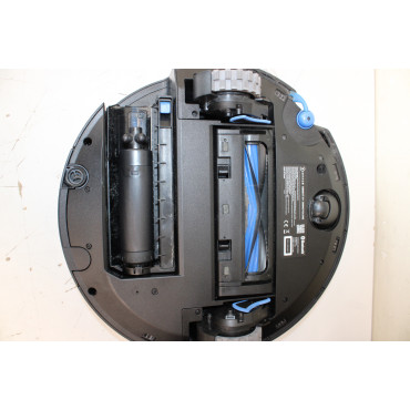 SALE OUT. Ecovacs DEEBOT X11 OMNICYCLONE EU Vacuum & mop, Wet&Dry,with new bagless All-in-One OmniCyclone station, Black (with b