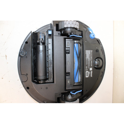 SALE OUT. Ecovacs DEEBOT X11 OMNICYCLONE EU Vacuum & mop, Wet&Dry,with new bagless All-in-One OmniCyclone station, Black (with b