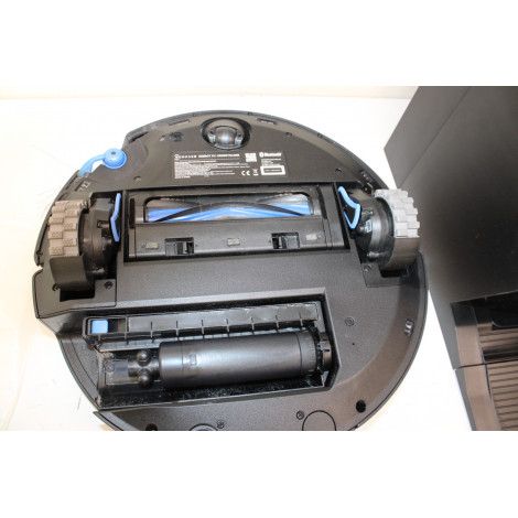 SALE OUT. Ecovacs DEEBOT X11 OMNICYCLONE EU Vacuum & mop, Wet&Dry,with new bagless All-in-One OmniCyclone station, Black (with b