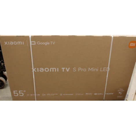 SALE OUT. Xiaomi QLED TV A Pro 2026 55'' | SALE OUT. | Xiaomi QLED TV A Pro 2026 | 55 | Smart TV | Google TV | 4K UHD | DAMAGED 