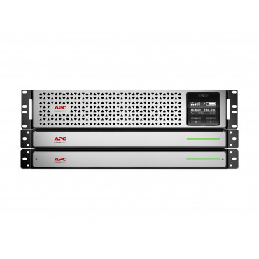 Schneider Electric APC Smart-UPS, Rackmount 3U, 230V, 8x C13 IEC outlets, Lithium-ion | SRTL1500RMXLI-NC | 1500 VA | 1350 W | 23