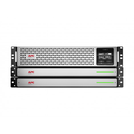 Schneider Electric APC Smart-UPS, Rackmount 3U, 230V, 8x C13 IEC outlets, Lithium-ion | SRTL1500RMXLI-NC | 1500 VA | 1350 W | 23