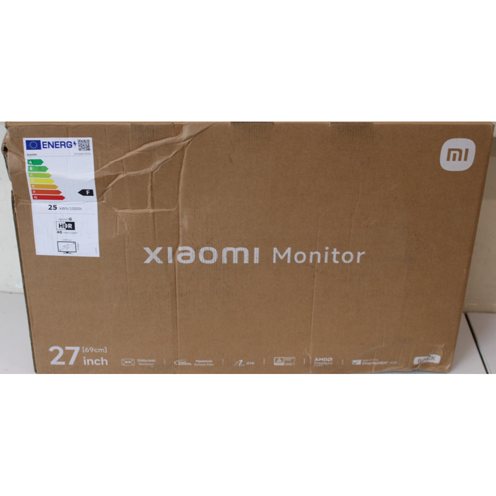 SALE OUT. Xiaomi 2K Gaming Monitor G27Qi 2026 | SALE OUT. | Xiaomi | 2K Gaming Monitor G27Qi 2026 | 27 " | IPS | 16:9 | 200 Hz |