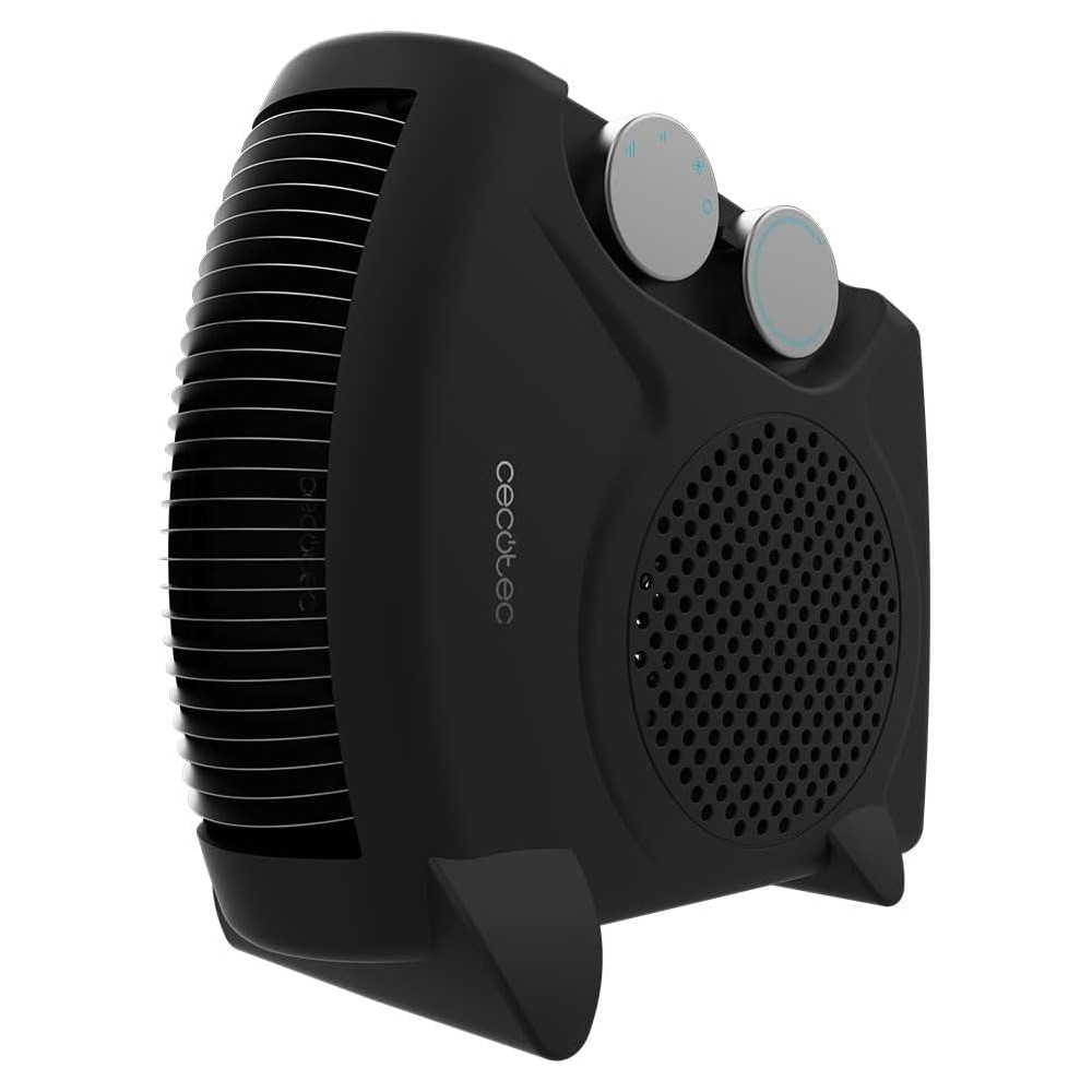 Cecotec ReadyWarm 2000 Max Dual Black | Fan heater | 2000 W | Number of power levels 3 | Suitable for rooms up to 20 m | Black