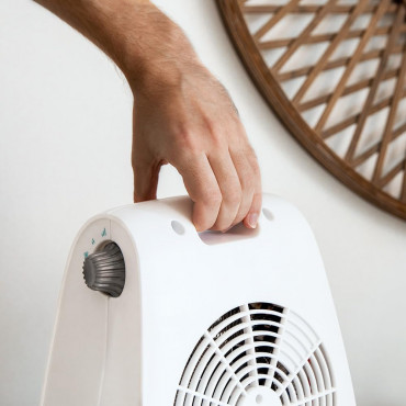 Cecotec ReadyWarm 2000 Max Force White | Fan heater | 2000 W | Number of power levels 2 | Suitable for rooms up to 20 m | White