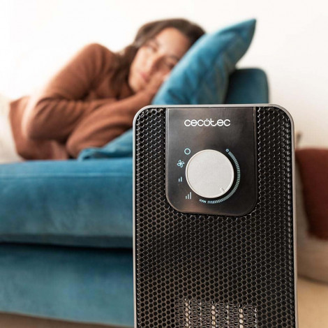 Cecotec ReadyWarm 2000 Max Ceramic Rotate | Ceramic Heater | 2000 W | Number of power levels 3 | Suitable for rooms up to 20 m |