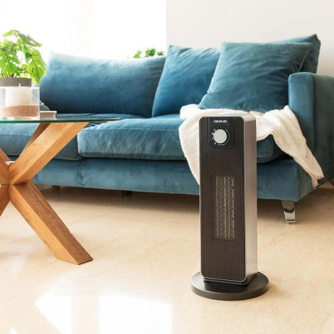 Cecotec ReadyWarm 2000 Max Ceramic Rotate | Ceramic Heater | 2000 W | Number of power levels 3 | Suitable for rooms up to 20 m |