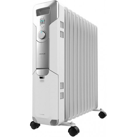 Cecotec ReadyWarm 11000 Space | Oil Radiator | 2500 W | Number of power levels 3 | Suitable for rooms up to 25 m | White