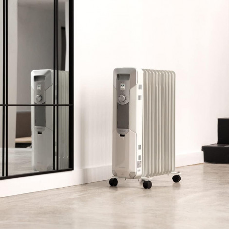 Cecotec ReadyWarm 11000 Space | Oil Radiator | 2500 W | Number of power levels 3 | Suitable for rooms up to 25 m | White