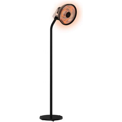 Cecotec ReadyWarm 21000 Carbon Focus | Infrared Heater | 2100 W | Number of power levels 3 | Suitable for rooms up to 20 m | Bla