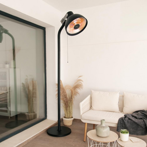 Cecotec ReadyWarm 21000 Carbon Focus | Infrared Heater | 2100 W | Number of power levels 3 | Suitable for rooms up to 20 m | Bla