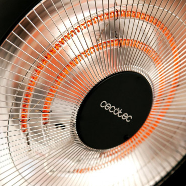 Cecotec ReadyWarm 21000 Carbon Focus | Infrared Heater | 2100 W | Number of power levels 3 | Suitable for rooms up to 20 m | Bla