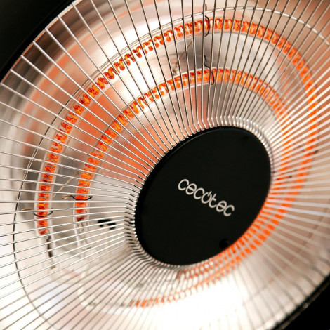Cecotec ReadyWarm 21000 Carbon Focus | Infrared Heater | 2100 W | Number of power levels 3 | Suitable for rooms up to 20 m | Bla