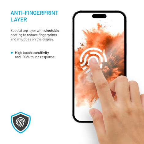 FIXED 2,5D Tempered Glass with anti-dust applicator for Apple iPhone 18 Pro Max, 2 pcs | Fixed
