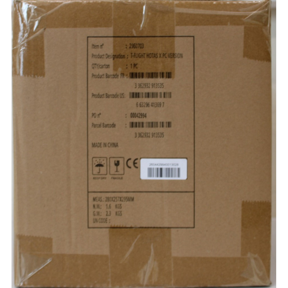 SALE OUT. Thrustmaster Joystick T Flight Hotas X | Thrustmaster T Flight Hotas X | DAMAGED PACKAGING | Joystick