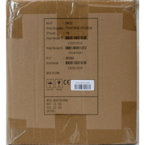 SALE OUT. Thrustmaster Joystick T Flight Hotas X | Thrustmaster T Flight Hotas X | DAMAGED PACKAGING | Joystick