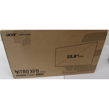 SALE OUT. Acer Nitro XF240Y 69cm 23.8'' FHD IPS 240Hz Zero Frame FC 16:9 1ms/0.5ms(GTG, Min.) 250nits 2xHDMI(2.0) DP(1.4) MM HDR