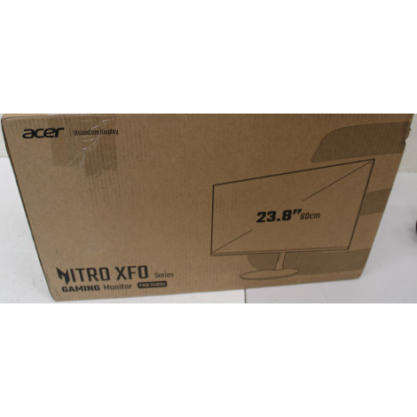 SALE OUT. Acer Nitro XF240Y 69cm 23.8'' FHD IPS 240Hz Zero Frame FC 16:9 1ms/0.5ms(GTG, Min.) 250nits 2xHDMI(2.0) DP(1.4) MM HDR