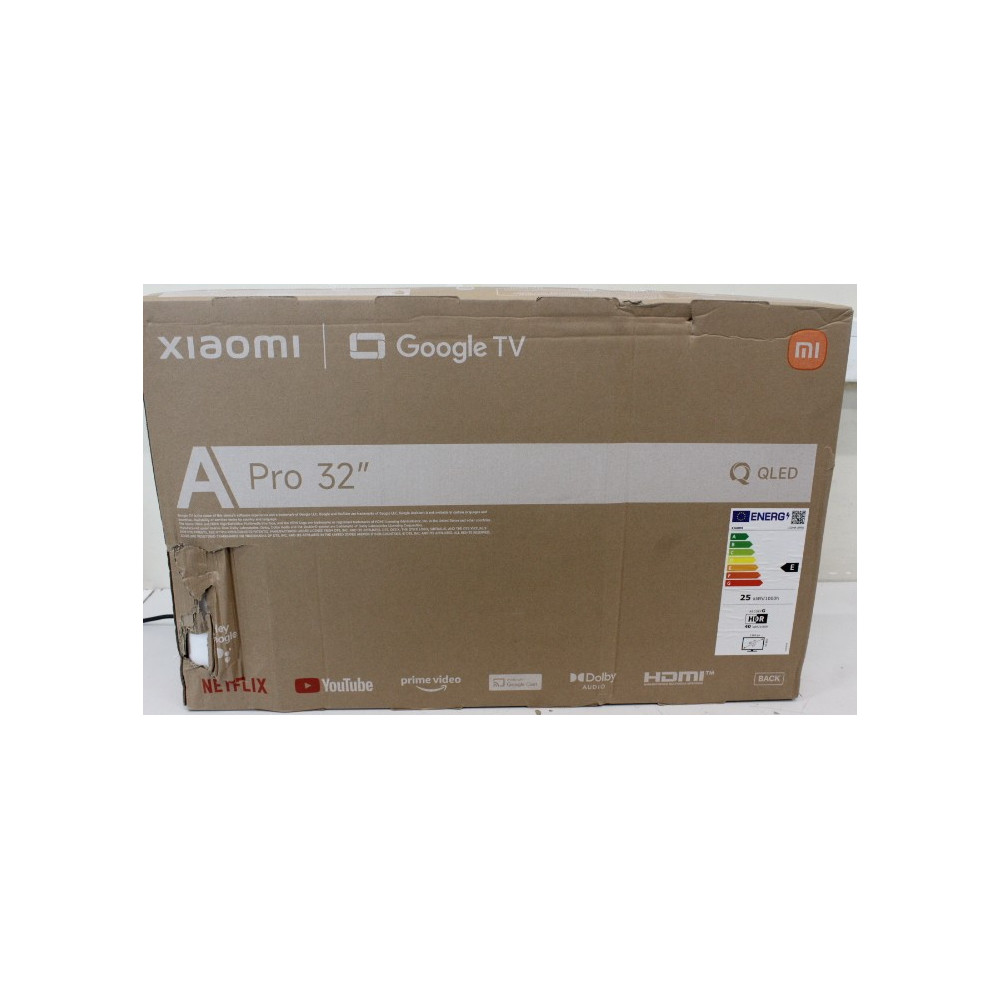 SALE OUT. Xiaomi QLED TV A Pro 2026 32" | SALE OUT. | Xiaomi QLED TV A Pro 2026 | 32" | Smart TV | Google TV | HD | Dark Gray | 