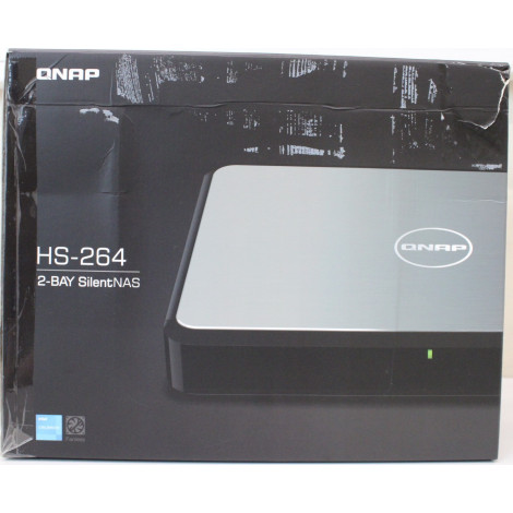 SALE OUT. | QNAP | 2-Bay SATA fanless home NAS | HS-264 | Up to 2 SATA 6Gb/s, 3Gb/s | Intel Celeron | N5105 4-core/4-thread | Pr