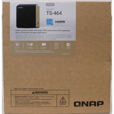 SALE OUT. QNAP | 4-Bay desktop NAS | TS-464-8G | Intel Celeron | N5095 4-core | Processor frequency 2.9 GHz | 8 GB | DEMO (SCRAT