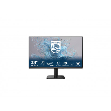 Philips | 24E2N1100LB/00 | 24 " | VA | 16:9 | 100 Hz | 4 ms | 1920 x 1080 pixels | 250 cd/m | HDMI ports quantity 1 | Black