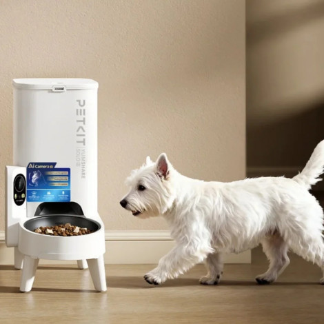 PETKIT P571 2 (D4H-2) YumShare Solo 2 Feeder with camera | Capacity 3 L | Material ABS, 304 stainless steel, Silicone | White