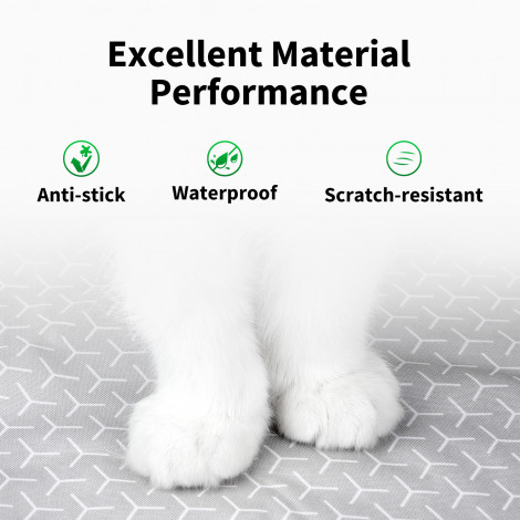 PETKIT High Performance Cat Litter Mat for Pura Max 2, Purobot Max Pro/2, Purobot Max 3 | P99026 | Gray/Green