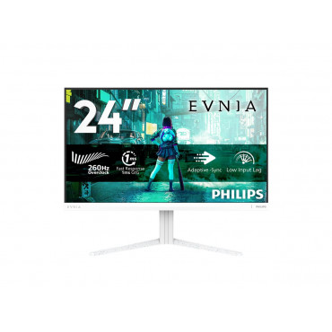 Philips | Evnia 24M2N3201P/00 | 24 " | Fast IPS | FHD | 16:9 | 260 Hz | 1 ms | 1920 x 1080 pixels | 300 cd/m | HDMI ports quanti