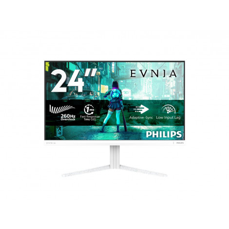 Philips | Evnia 24M2N3201P/00 | 24 " | Fast IPS | FHD | 16:9 | 260 Hz | 1 ms | 1920 x 1080 pixels | 300 cd/m | HDMI ports quanti