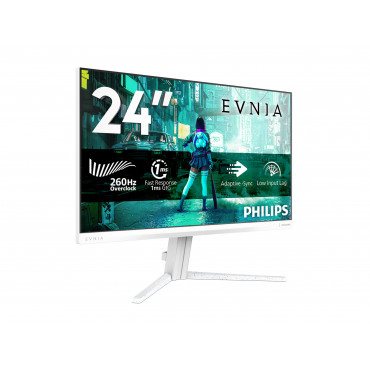 Philips | Evnia 24M2N3201PL/00 | 24 " | Fast IPS | FHD | 16:9 | 260 Hz | 1 ms | 1920 x 1080 pixels | 300 cd/m | HDMI ports quant