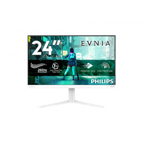 Philips | Evnia 24M2N3201PL/00 | 24 " | Fast IPS | FHD | 16:9 | 260 Hz | 1 ms | 1920 x 1080 pixels | 300 cd/m | HDMI ports quant