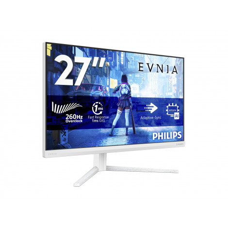 Philips | 27M2N5201P/00 | 27 " | Fast IPS | FHD | 16:9 | 260 Hz | 1 ms | 1920 x 1080 pixels | 300 cd/m | HDMI ports quantity 2 |