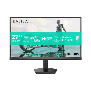 Philips | 27M2N3500PF/00 | 27 " | Fast IPS | QHD | 16:9 | 260 Hz | 1 ms | 2560 x 1440 pixels | 300 cd/m | HDMI ports quantity 2