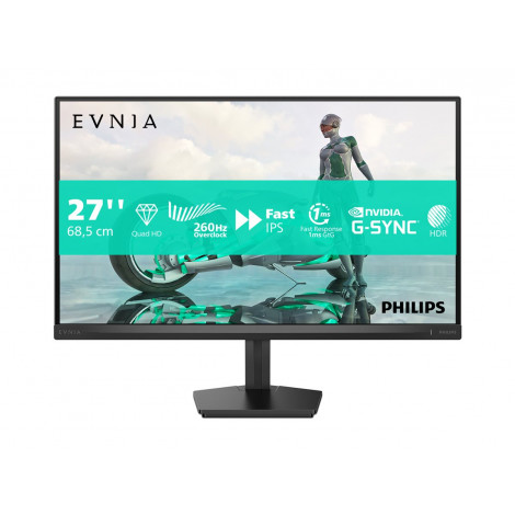 Philips | 27M2N3500PF/00 | 27 " | Fast IPS | QHD | 16:9 | 260 Hz | 1 ms | 2560 x 1440 pixels | 300 cd/m | HDMI ports quantity 2