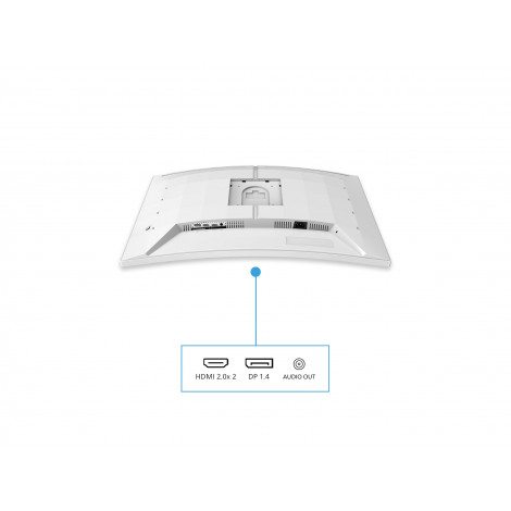 Philips | 32M2C5501/00 | 32 " | Fast VA | QHD | 16:9 | 144 Hz | 1 ms | 2560 x 1440 pixels | HDMI ports quantity 2