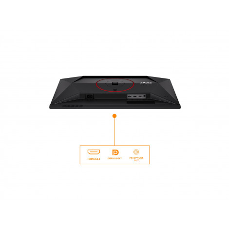 AOC | 25G4ZR | 25 " | Fast IPS | FHD | 16:9 | 240 Hz | 0.5 ms | 1920 x 1080 pixels | 300 cd/m | HDMI ports quantity 2 | Black